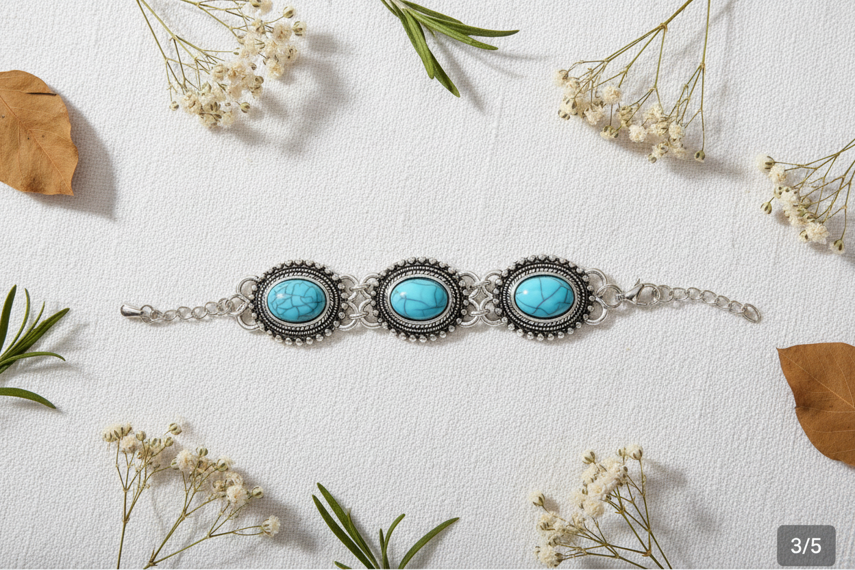 Bracelet flat lay