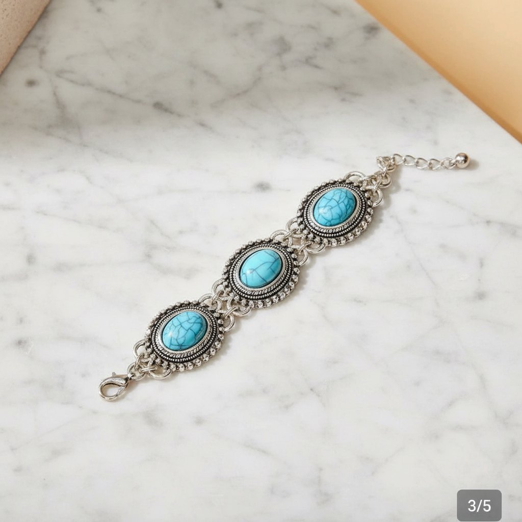 Bracelet on aged marble