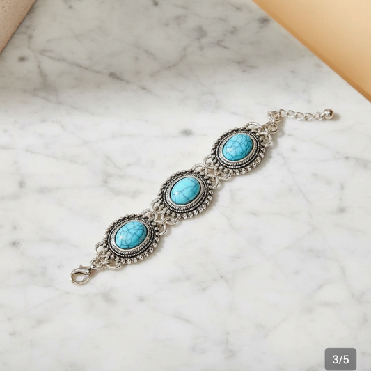 Bracelet on aged marble